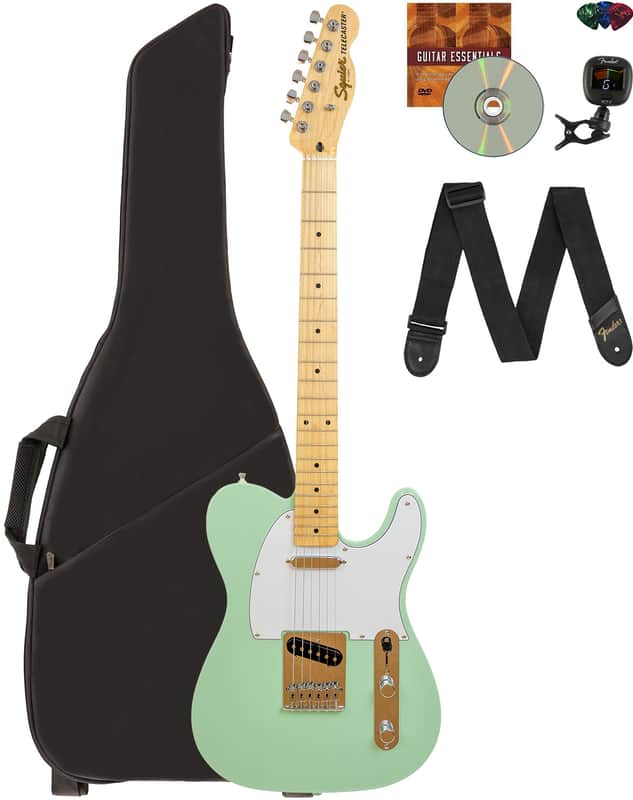Fender Squier Affinity Telecaster - Surf Green w/ Gig Bag image 1