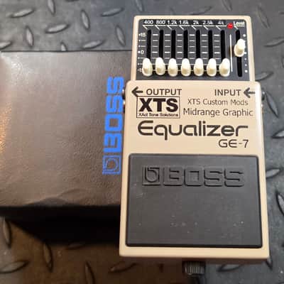 Boss GE-7 Graphic Equalizer XTS Midrange Mod Xact Tone Solutions Modded EQ image 2