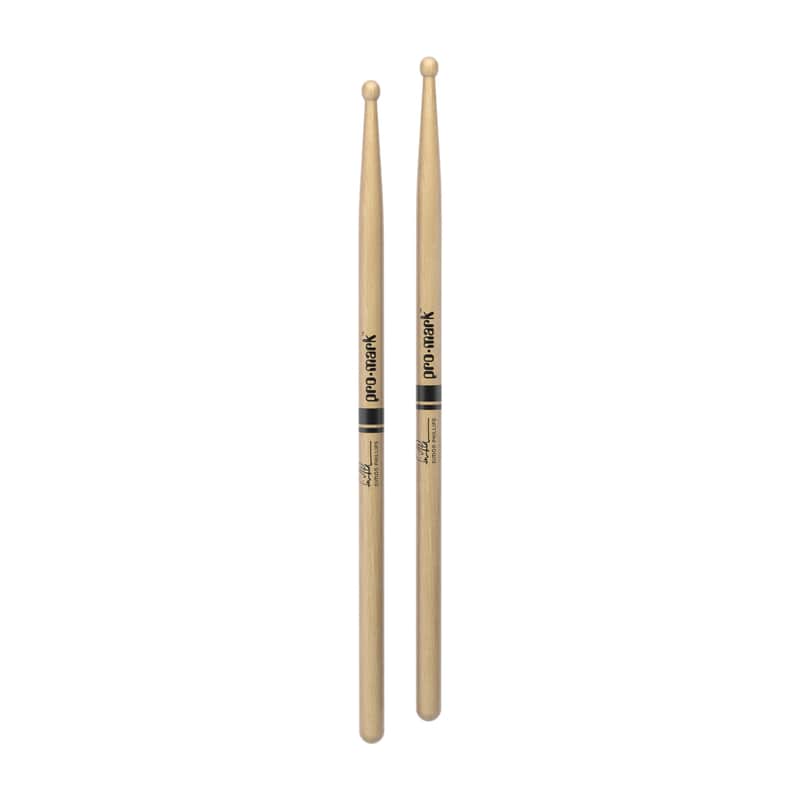 ProMark Simon Phillips 707 Hickory Drumstick, Wood Tip image 1