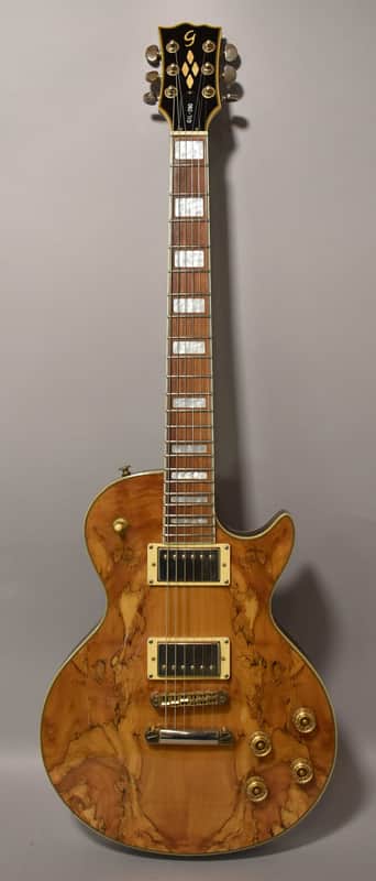 c. 1970s Giannini GIL-260 Lawsuit LP Copy Natural Finish MIJ image 1