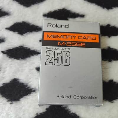 Roland M-256E Memory Ram Card 32Kb for Roland Synthesizer image 1