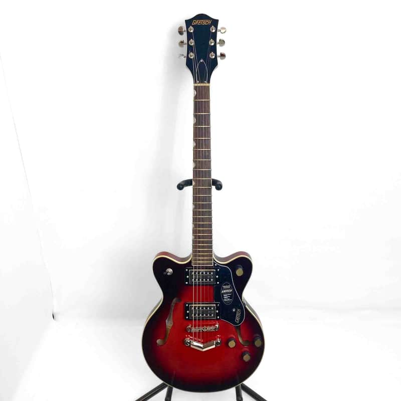 Gretsch G2655 Streamliner Center Block Jr. Double-Cut with V-Stoptail, BT-3S Pickups - Claret Burst image 1