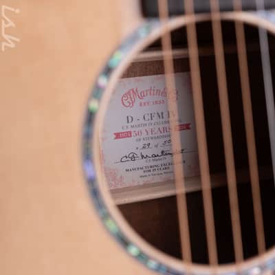Martin D-CFM IV 50th Anniversary Navojoa Acoustic Guitar - 29 of 50 image 13