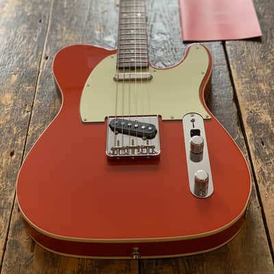 Fender Japan Limited Edition Japanese Domestic Only FSR 1960's Fully Bound Custom Telecaster Fiesta Red MIJ image 1