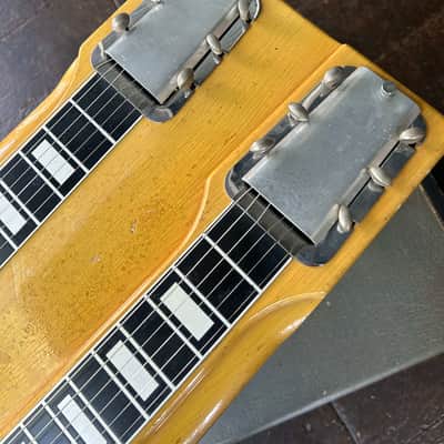 Rickenbacker DW-12 6-String Double-Neck Console Steel Guitar 1955 - 1966 - Blonde image 13