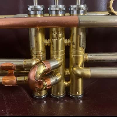 Getzen Super Deluxe Bb Trumpet (1957) SN 78838 (100% lacquer - gold tint)(professional) image 7