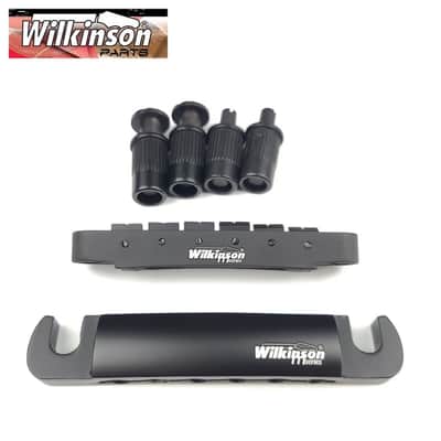 Wilkinson SG LP electric guitar fixed bridge image 4