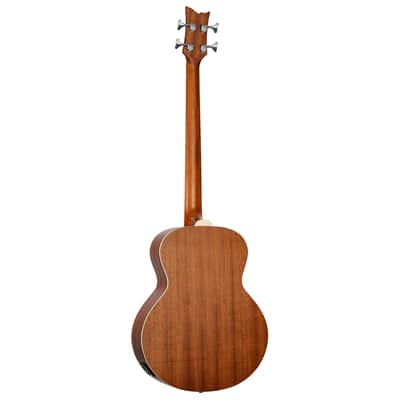 Ortega D7E-4 Deep Series 7 Spruce Top Mahogany Neck Medium Scale 4-String Acoustic-Electric Bass Guitar image 6