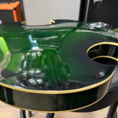 Firstman Liverpool Violin Hollowbody Electric Guitar ‘67-‘69 - Green Burst image 24