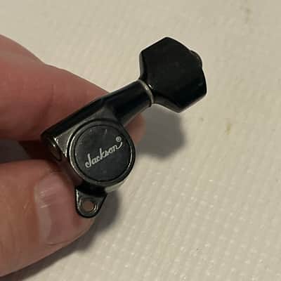 1980's Japan Charvel Jackson Import Model 1 Series R Logo Tuners Tuning Pegs 6 In Line image 7