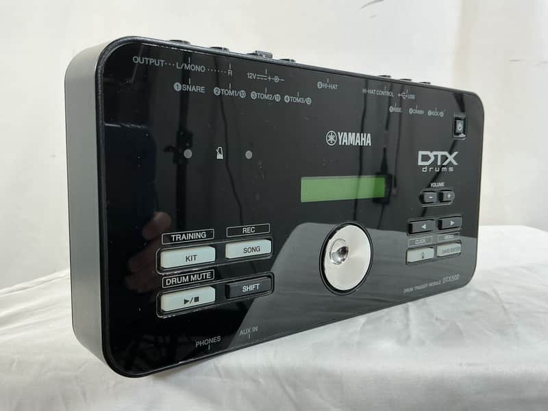 Yamaha DTX-502 Drum Trigger Module 2010s - Black image 1