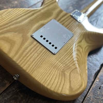 Greco Vintage Super Sounds Stratocaster FujiGen Built 1975 Natural Ash image 4
