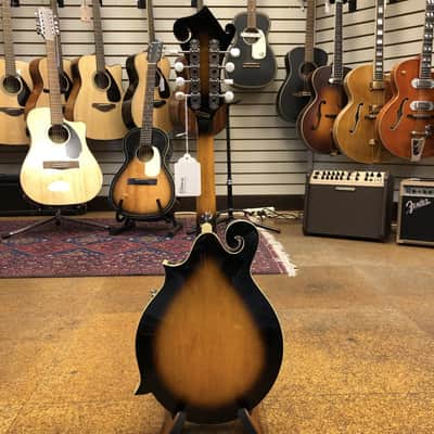 Gold Tone GM-35 F-Style Mandolin High Gloss Tobacco Sunburst w/Hard Case image 6