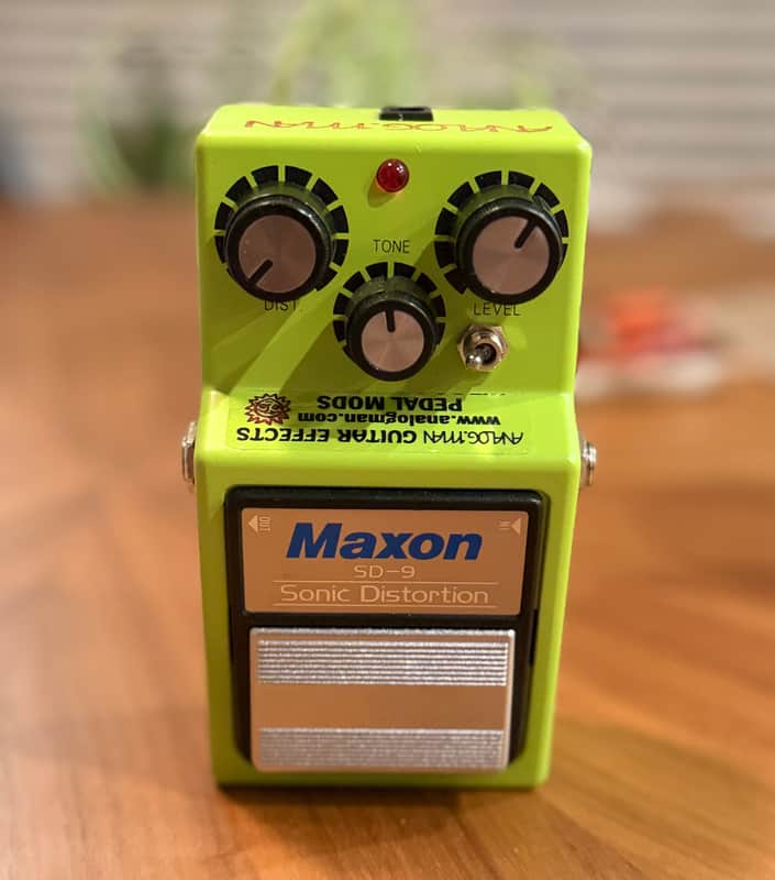 ギター ANALOGMAN Maxon SD-9 Sonic Distortion SONIC DISTORTION (SD-9) – Godlyke, Inc.