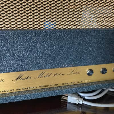 1979 Marshall JMP 2203 Mk2 Master Model Lead 100-Watt Guitar Amp Head 1975 - 1981 - Black image 17