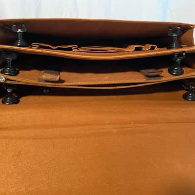 Fender Custom Shop 2008 Leather Briefcase/Satchel VERY RARE image 8