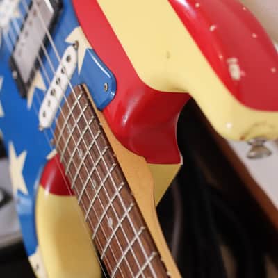 Fender Wayne Kramer Artist Series Signature Stratocaster 2011 Stars & Stripes image 7
