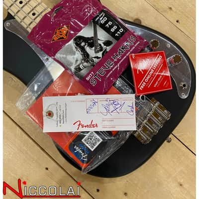 FENDER Limited Edition 50th Anniversary Steve Harris Precision Bass, Maple Fingerboard, Satin Black image 2