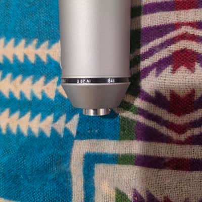 Neumann U 87 Ai Large Diaphragm Multipattern Condenser Microphone 1986 - Present - Nickel image 7