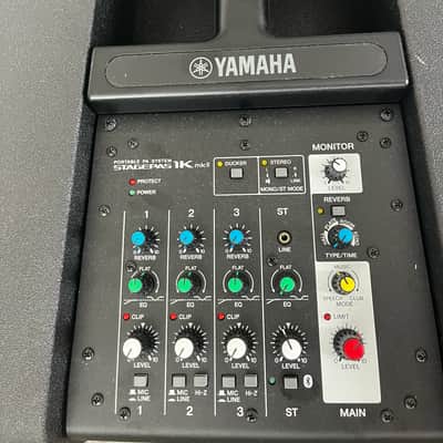 Yamaha STAGEPAS 1K mkII 1100-Watt Column Speaker Portable PA System 2022 - Present - Black image 7