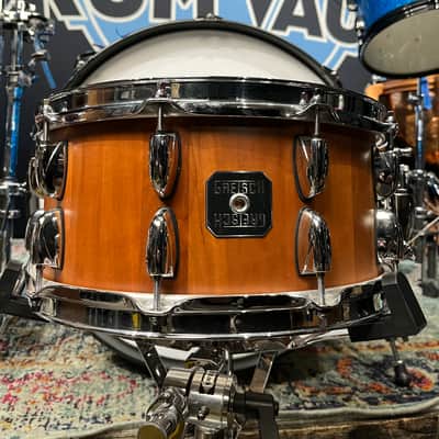 Gretsch - Mark Schulman Collection 6.5x14" Cherry Stave Shell Snare Drum image 1