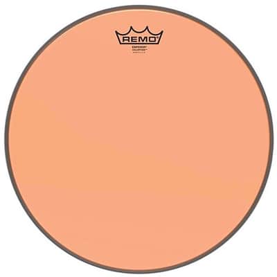 Remo Colortone Emperor Clear 12" Orange Tom Head image 1