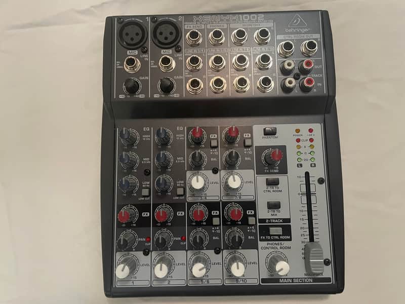 Behringer 1002 10-Input 2-Bus Mixer XENYX EQ 2007 - Present - Standard image 1
