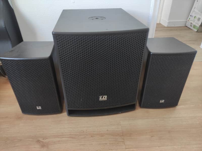 LD Systems DAVE 15 G3 Compact 15in Active PA System image 1