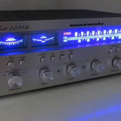 MARANTZ 2238B STEREO RECEIVER FULLY RECAPPED PRO SERVICED + LED's image 4