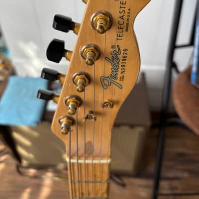Fender James Burton US Signature Telecaster 1990 - 2006 - Black with Gold Paisley image 9