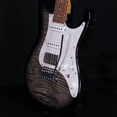 Ibanez AZ22S1F Flame top Electric, Transparent Black Sunburst image 2