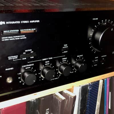Onkyo Integra A-8190 Integrated Stereo Amplifier W/ Preouts 1987 image 1