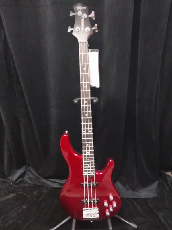 Tagima Electric Bass, Millenium 4 String Metallic Red image 1