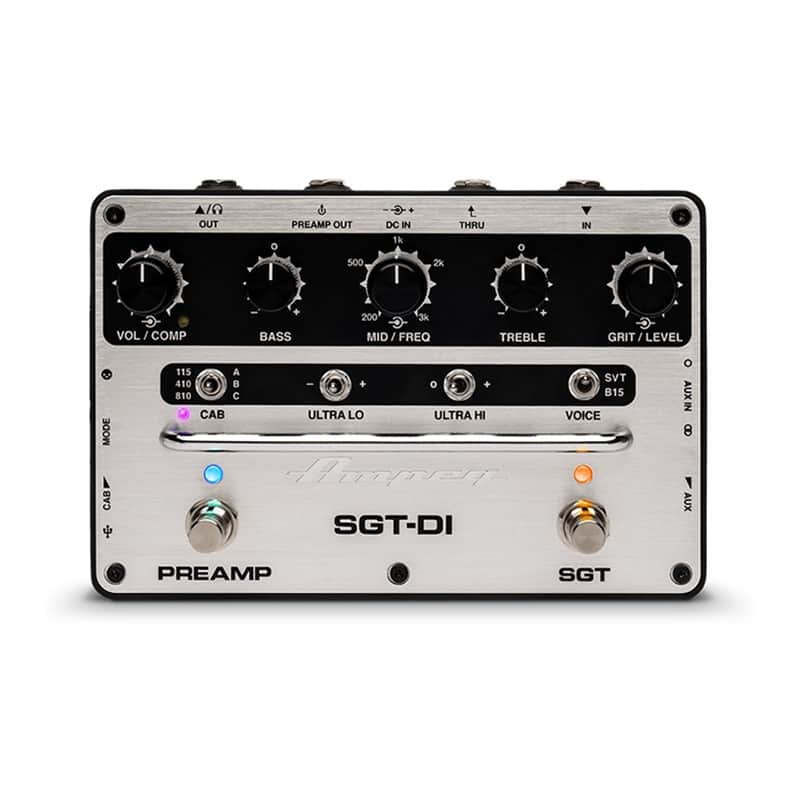 Ampeg SGT-DI Preamp and DI with SVT and B15 Voicing image 1