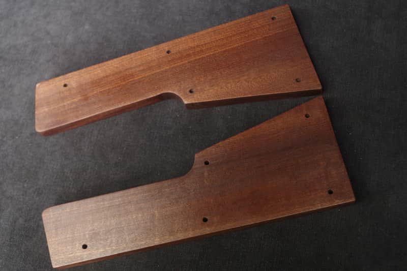 Behringer Vocoder VC340 Synthesizer Wooden Side Panels Ends image 1