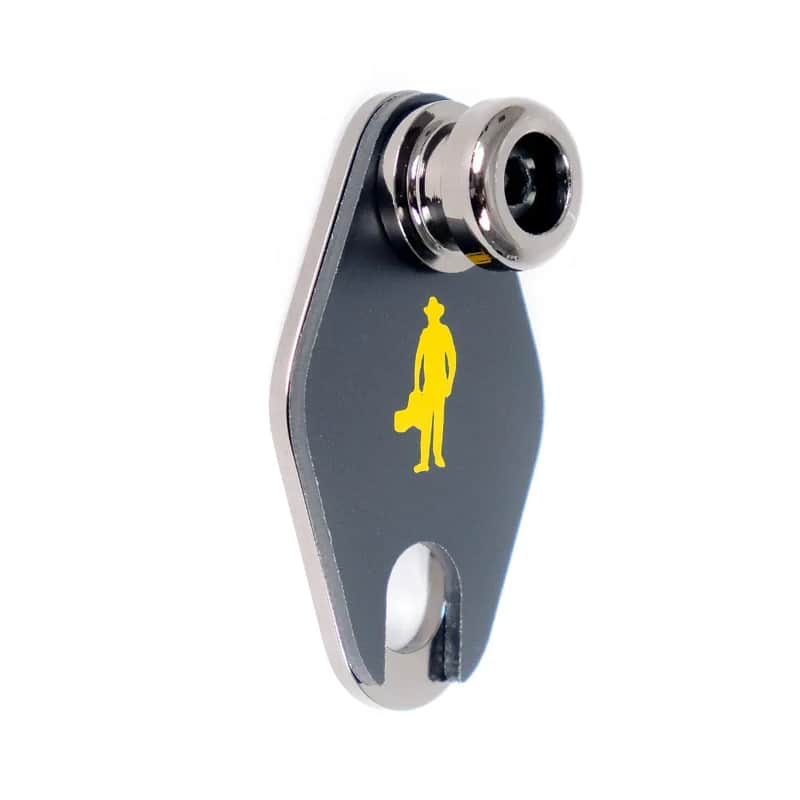 Music Nomad Acousti-Lok Strap Lock Adapter for TAYLOR® Guitars w/ 9 Volt EXPRESSION SYSTEM® Battery Box image 1