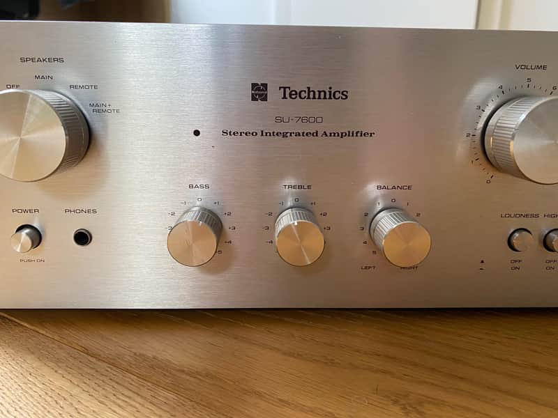 Technics SU-7600 Stereo Integrated Amplifier Vintage -serviced