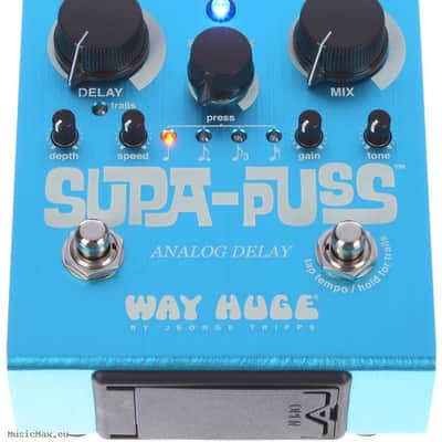 WAY HUGE WHE707 SUPA-PUSS Analog Delay Guitar Effect Pedal image 6