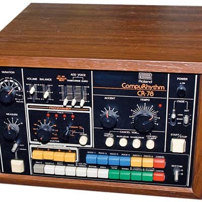 Custom padded cover for Roland CR-78 CompuRhythm Programmable Drum Machine image 11