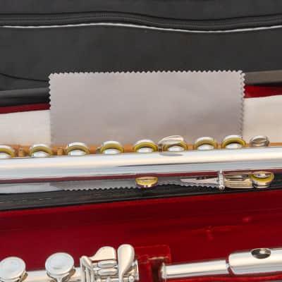 Pearl PF-661 Intermediate Flute *Solid Silver Headjoint *Open hole *Made in Japan *Overhauled New Pads image 11