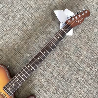 Fender Acoustasonic Standard Telecaster in Honey Burst image 3