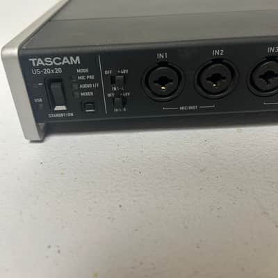 TASCAM Celesonic US-20x20 USB 3.0 Audio Interface 2010s - Black image 3