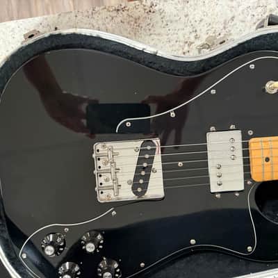 Fender Classic Series '72 Telecaster Custom with Rosewood Fretboard 2000 - 2018 - Black image 1