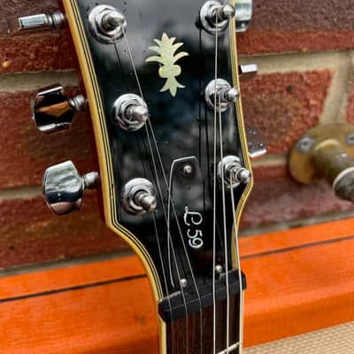 Left-handed LH lefty 1990s Hohner L59 Professional – rare Les Paul Custom replica! image 7