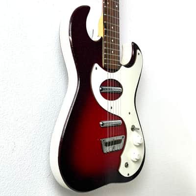 Silvertone 1457 Amp in Case w/ Footswitch 1960's - Sparkle Burst image 5