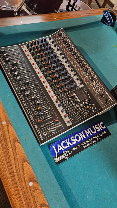FULODE 12 Channels Audio Mixer Bluetooth USB DJ Sound Mixing Console image 1