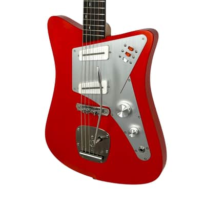 UMA Guitars Jetson 2 Tangerine finish, NEW (Authorized Dealer) image 11