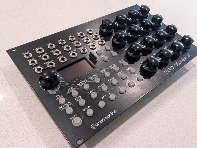 Erica Synths Black Sequencer Eurorack Modul | Reverb