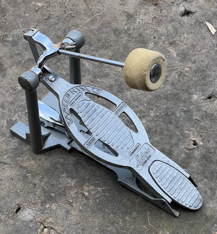 Vintage Ludwig No. 201 Speed King Bass Drum Pedal - Refurbed & Clean! image 1