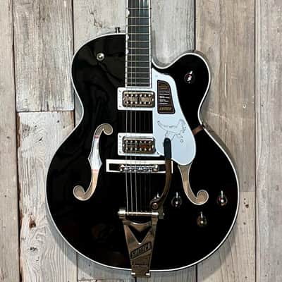 "New" Gretsch Professional Black Falcon Hollowbody Electric Guitar, Black,  Includes Pro Setup, Help Support Small Business & Buy It Here ! In Stock image 2